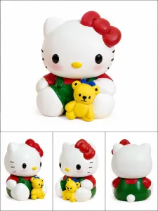 凯蒂猫抱小熊