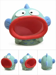 大嘴鱼笔筒
